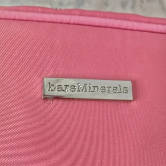 ๐4 FOR $20 BARE Minerals Case Pink Medium Cosmetic Bag "Empty Case" Zipper - Picture 4 of 9